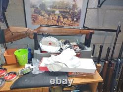 Hatsan 135 Vortex QE. 20 Cal Air Rifle w Pellets. Shoots hard. Exc. Condition