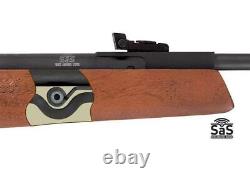 Hatsan 95 Air Rifle Combo, Walnut Stock. 22