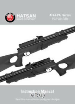 Hatsan AT44-PA-10.25 CAL Pump Action PCP Air Rifle 40 FPE+/- Unmatched Power