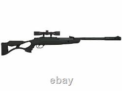 Hatsan AirTact-ED. 25 Cal Break Barrel Air Rifle with Targets and Pellets Bundle