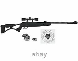 Hatsan AirTact ED Combo Air Rifle and 100x Paper Targets and Pellets Bundle