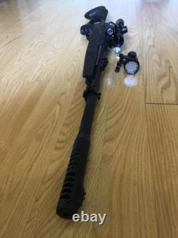Hatsan AirTact QE Air Rifle. 177 Cal Air Gun 4x32 Scope / Green Laser / 2 Lights