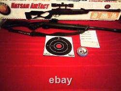 Hatsan AirTact QE Air Rifle. 25cal New Laser Halo Scope Sling Swivels MUST SEE