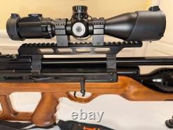 Hatsan Airmax. 177 PCP Air Rifle Bundle UTG 3-12x44 Scope Bipod Sling Case Kit