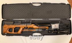 Hatsan Airmax. 177 PCP Air Rifle Bundle UTG 3-12x44 Scope Bipod Sling Case Kit