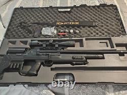 Hatsan Arms Company Gladius LONG Power Adjustable. 25 Caliber Air Rifle Black
