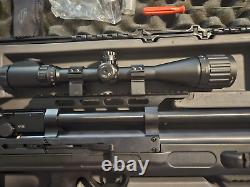 Hatsan Arms Company Gladius LONG Power Adjustable. 25 Caliber Air Rifle Black