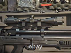 Hatsan Arms Company Gladius LONG Power Adjustable. 25 Caliber Air Rifle Black
