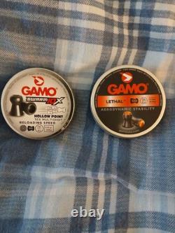 Hatsan BullBoss. 177 PCP Air Rifle with Air Compressor, Scope, Ammo, and Bipod