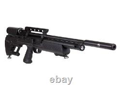 Hatsan BullBoss QE. 25 Cal Air Rifle with Scope & Targets & Pellets & Case Bundle