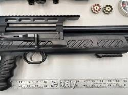 Hatsan Bullboss 25 cal PCP air rifle tested scope high power 1000 fps 5852