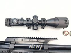 Hatsan Bullboss 25 cal PCP air rifle tested scope high power 1000 fps 5852