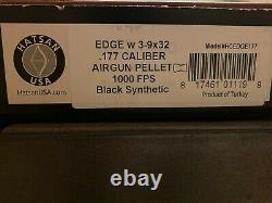 Hatsan Edge Spring Combo. 177cal Air Rifle withScope Black Synthetic mfg HCEDGE177
