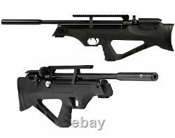 Hatsan FlashPup. 177 Caliber Air Rifle PCP + Rifle Scope, Bi-Pod, Pellets Bundle