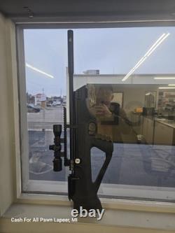 Hatsan FlashPup. 25 Caliber Synthetic Stock PCP Air Rifle Excellent vgc