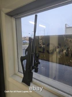 Hatsan FlashPup. 25 Caliber Synthetic Stock PCP Air Rifle Excellent vgc