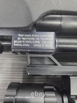 Hatsan FlashPup. 25 Caliber Synthetic Stock PCP Air Rifle Excellent vgc