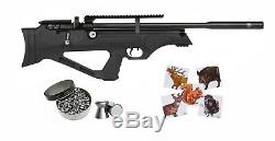 Hatsan FlashPup QE. 25 Cal Air Rifle with Pack of Pellets and Targets Bundle