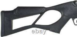 Hatsan Flash QE. 25 Cal PCP Bolt Action Air Rifle with Targets and Pellets Bundle