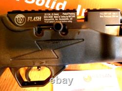 Hatsan Flash QE Air Rifle. 22 Caliber Quiet Energy Shroud Barrel 2 Mags Box XLNT