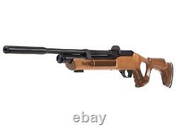 Hatsan Flash Wood QE. 177 Cal Side Bolt PCP Air Rifle with Pellets and Targets