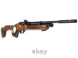 Hatsan Flash Wood QE Side Bolt PCP Air Rifle with Pellets and Targets Bundle