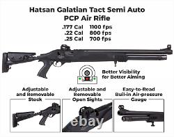 Hatsan Galatian Tact Semi Auto. 25 Caliber PCP Air Rifle