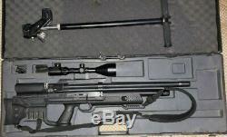 Hatsan Gladius BULLPUP PCP. 25 Hunting Air Rifle with scope and manual pump