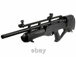 Hatsan Hercules Bully. 25 Cal Air Rifle withScope & Rings with Case & Pellets Bundle