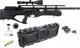 Hatsan Hercules Bully Pcp. 25 Cal Qe Air Rifle With Scope & Pellets & Case Bundle