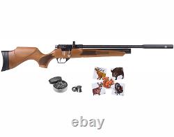 Hatsan Hydra New. 25 Cal Air Rifle with Paper Targets and Lead Pellets Bundle