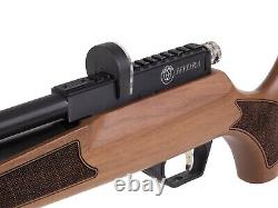 Hatsan Hydra QE. 22 Cal Air Rifle with Scope & Pellets & Targets & Case Bundle