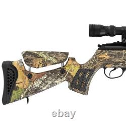 Hatsan MOD 125 Spring Sniper Camo Camouflage. 22 Caliber Air Rifle with Scope