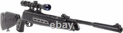 Hatsan Mod 125 Sniper Vortex QE. 22 Cal Black Syn Stock Air Rifle with Bundle