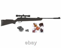 Hatsan Mod 125 Spring Combo Air Rifle with Paper Targets and Pellets Bundle
