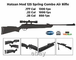 Hatsan Mod 125 Spring Combo Break Barrel Air Rifle with Scope