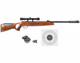 Hatsan Mod 65 Spring Piston. 22 Cal Air Rifle With Scope And Pellets And Targets