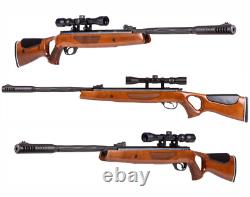 Hatsan Mod 65 Spring Piston. 22 Cal Air Rifle with Scope and Pellets and Targets