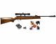 Hatsan Mod 95 Spring Combo. 25 Caliber Air Rifle With Pellets And Targets Bundle