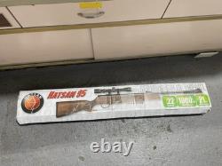 Hatsan Mod 95 Vortex. 22 Cal Air Rifle Wood Stock w Scope Open Box