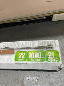 Hatsan Mod 95 Vortex. 22 Cal Air Rifle Wood Stock w Scope Open Box