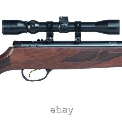 Hatsan Mod 95 Vortex. 25 Caliber Wood Stock Break Barrel Air Rifle with Scope