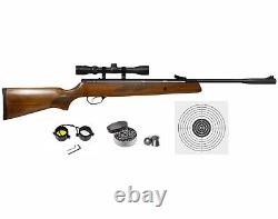 Hatsan Mod 95 Vortex Combo. 177 Cal Break Barrel Air Rifle withPellets and Targets