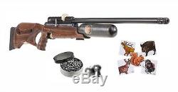 Hatsan NeutronStar. 25 Cal Air Rifle with Pack of Pellets and Targets Bundle