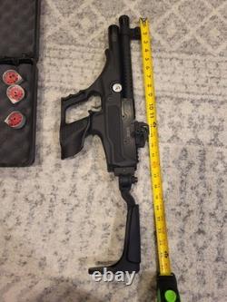 Hatsan Sortie Tact Semi-Auto PCP Air Pistol, Synthetic. 25 Cal