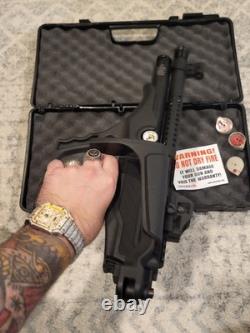 Hatsan Sortie Tact Semi-Auto PCP Air Pistol, Synthetic. 25 Cal