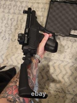 Hatsan Sortie Tact Semi-Auto PCP Air Pistol, Synthetic. 25 Cal
