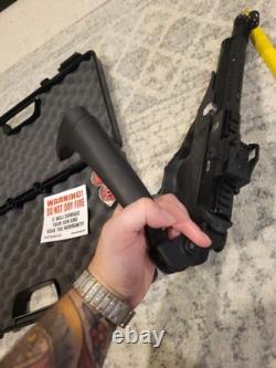 Hatsan Sortie Tact Semi-Auto PCP Air Pistol, Synthetic. 25 Cal
