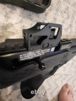 Hatsan Sortie Tact Semi-Auto PCP Air Pistol, Synthetic. 25 Cal