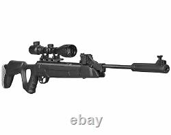 Hatsan SpeedFire Magnum 1250.177 Cal Black QE Air Rifle with Targets and Pellets
